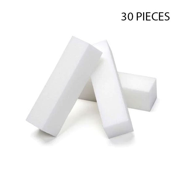 Barneys Sanding Block - White & Fine - Pack of 10 - 3 Units