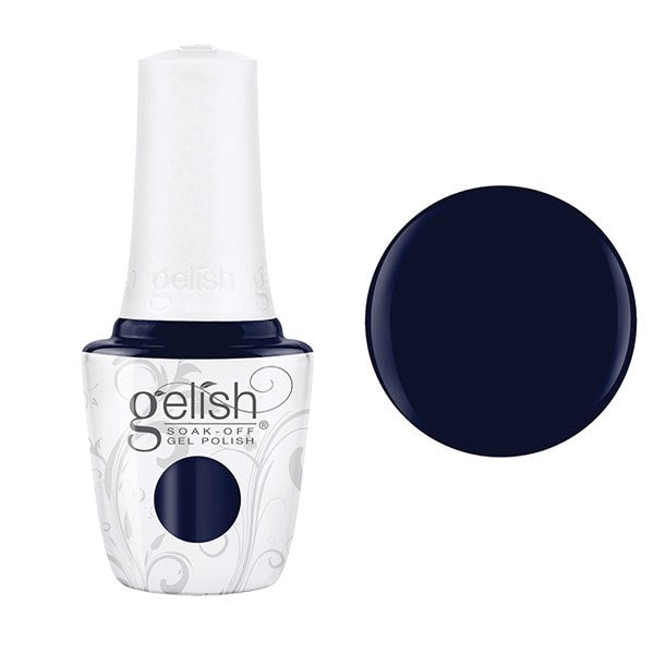 Gelish Professional Gel Polish - Laying Low - Rich Navy Blue Crème