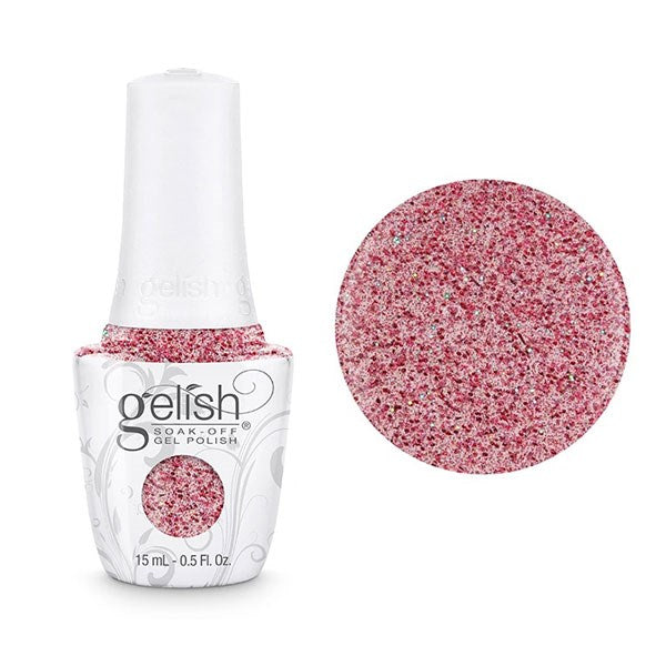 Gelish Professional Gel Polish Some Like it Red - Red Glitter