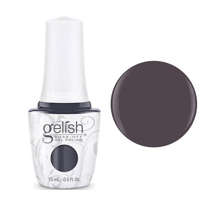 Gelish Professional Gel Polish - Jet Set - Gray/Purple Creme