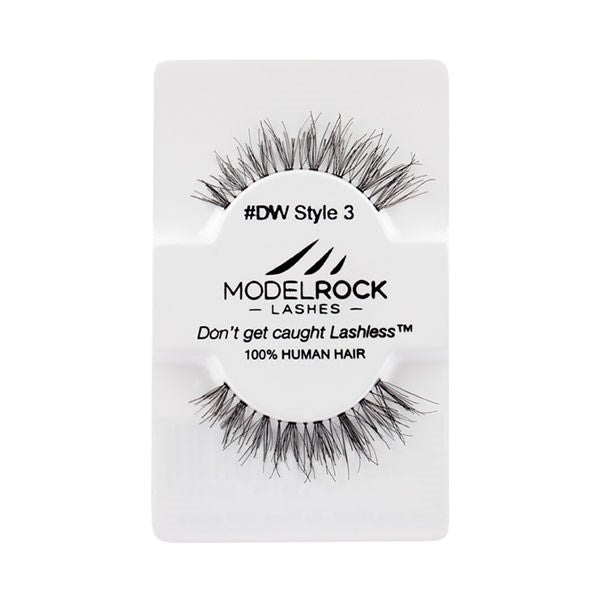MODELROCK Kit Ready #DW-Style 3 Superflex Strip Lashes - 3 Units
