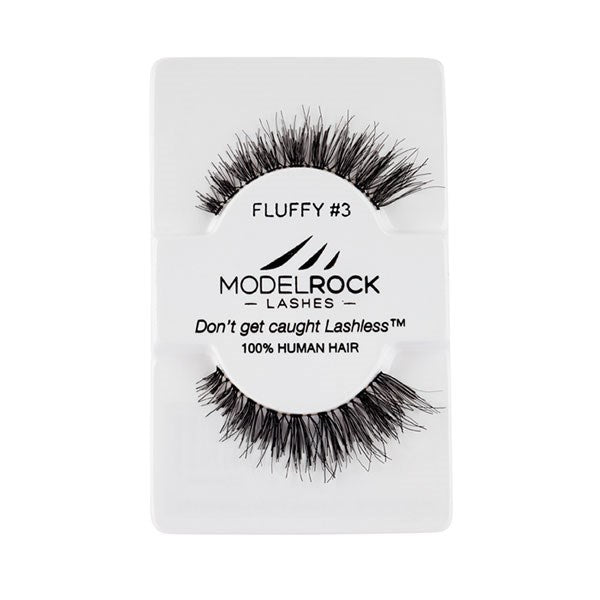 MODELROCK Kit Ready - Fluffy Collection #3 - Superflex Strip Lashes - 3 Units