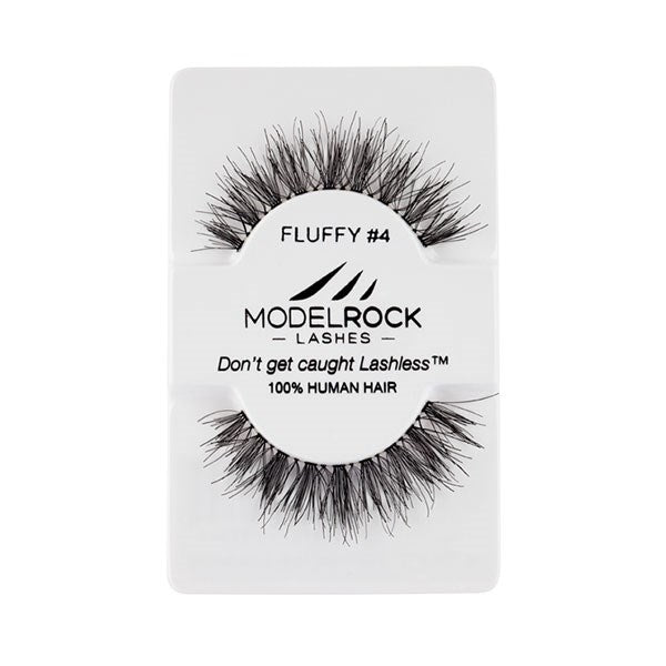 MODELROCK Kit Ready - Fluffy Collection #4 - Superflex Strip Lashes - 3 Units