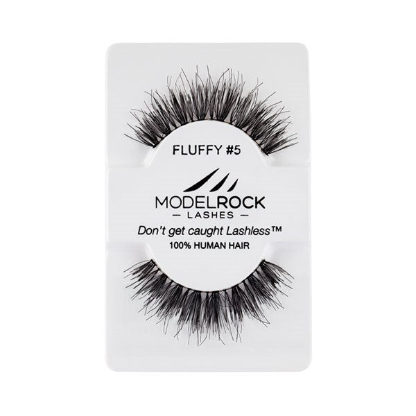 MODELROCK Kit Ready - Fluffy Collection #5 - Superflex Strip Lashes - 3 Units