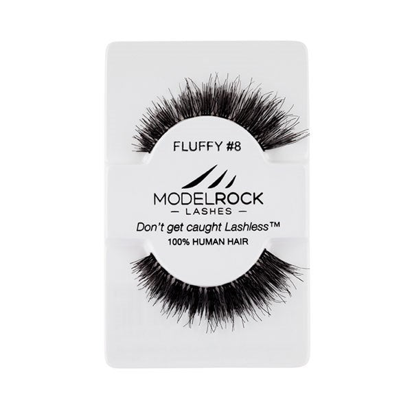 MODELROCK Kit Ready - Fluffy Collection #8 - Superflex Strip Lashes - 3 Units