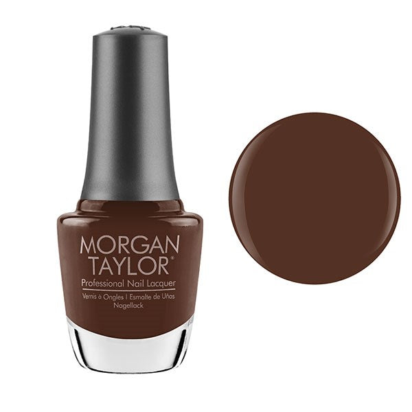 Morgan Taylor Lacquer Nail Polish - Totally Trailblazing - Hot Chocolate Crème