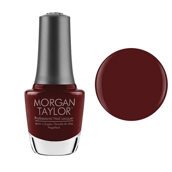 Morgan Taylor Lacquer Nail Polish - Uncharted Terrority - Garnet Crème