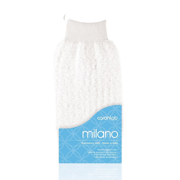 CaronLab Milano Exfoliating Mitt White