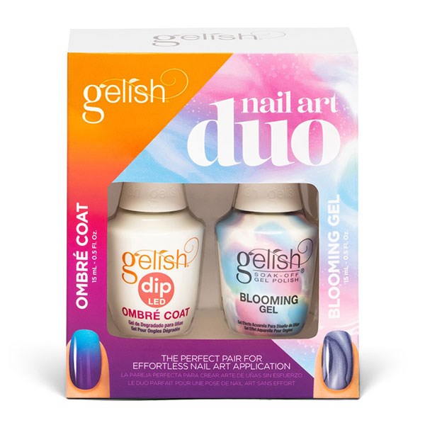 Gelish Nail Art Duo Pack  Blooming Gel and Ombre Dip Coat
