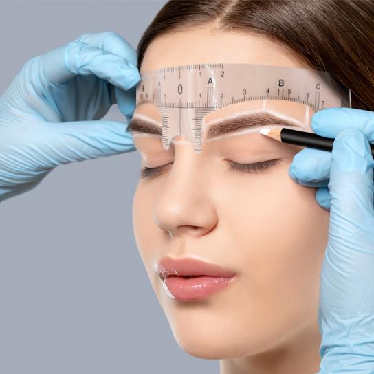 Barneys Brow Mapping Ruler - Reusable