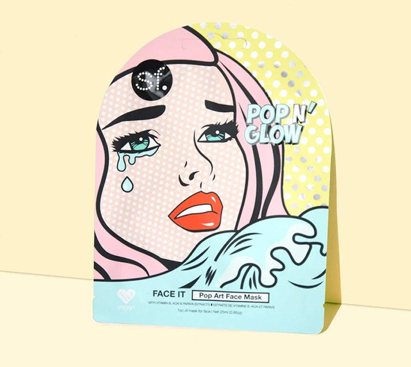 SF Glow Face It - POP n Glow Face Mask - 3 Units
