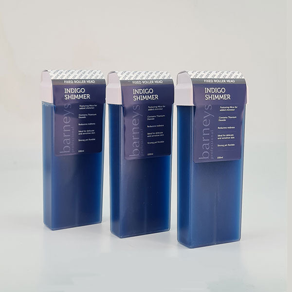 Barneys Indigo Shimmer Fixed Head Cartridge - 100ml - 3 Units