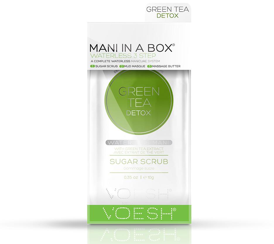 Voesh 3 Step Mani-in-a-Box Green Tea