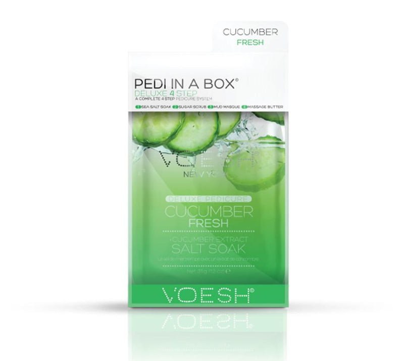 Voesh 4 Step Pedi-in-a-Box Cucumber Fresh