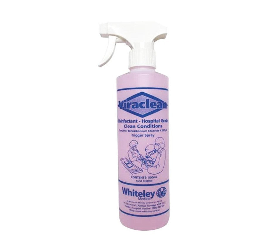 Viraclean Hospital Grade Disinfectant Spray Bottle – 500ml