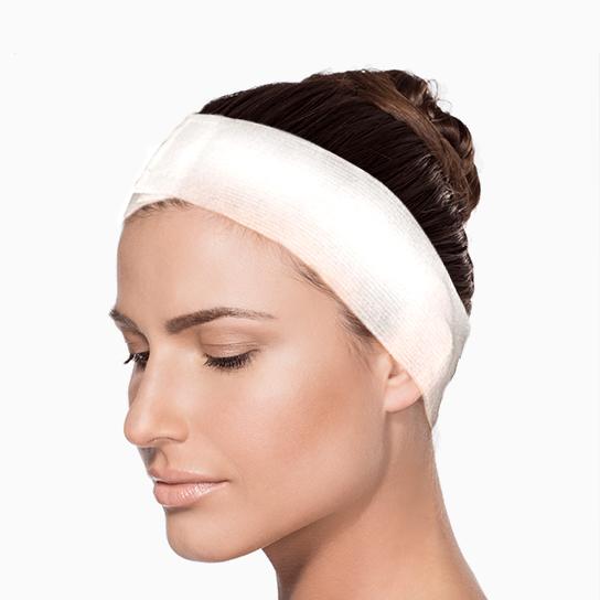 Barneys Disposable Stretch Headband with Velcro - Box of 50