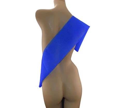 Barneys Exfoliating Body Towel Blue - 3 Units