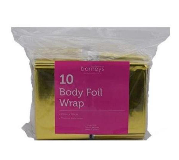 Barneys Foil Body Wrap Blanket - Pack of 10