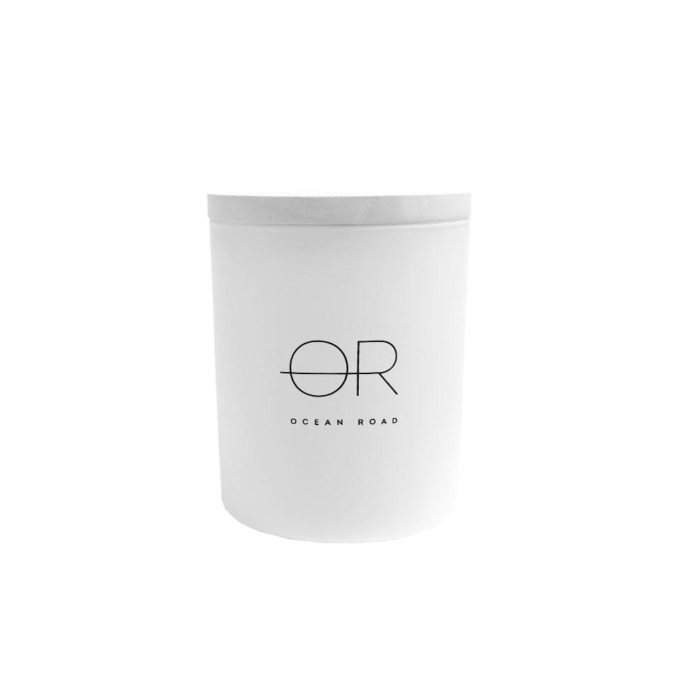 Ocean Road Soy Wax Candle  - White